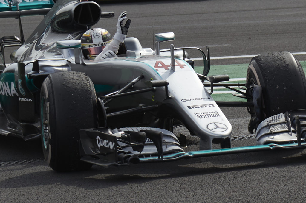 Formel 1 - MERCEDES AMG PETRONAS, Großer Preis von Mexiko 2016. Lewis Hamilton ; Formula One - MERCEDES AMG PETRONAS, Mexican GP 2016. Lewis Hamilton;